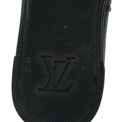 Louis Vuitton Calfskin Damier Graphite Sneakers 7.5 8 of 13
