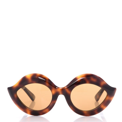 Gucci Acetate Cat Eye Sunglasses GG 0085/S Tortoiseshell 2 of 9