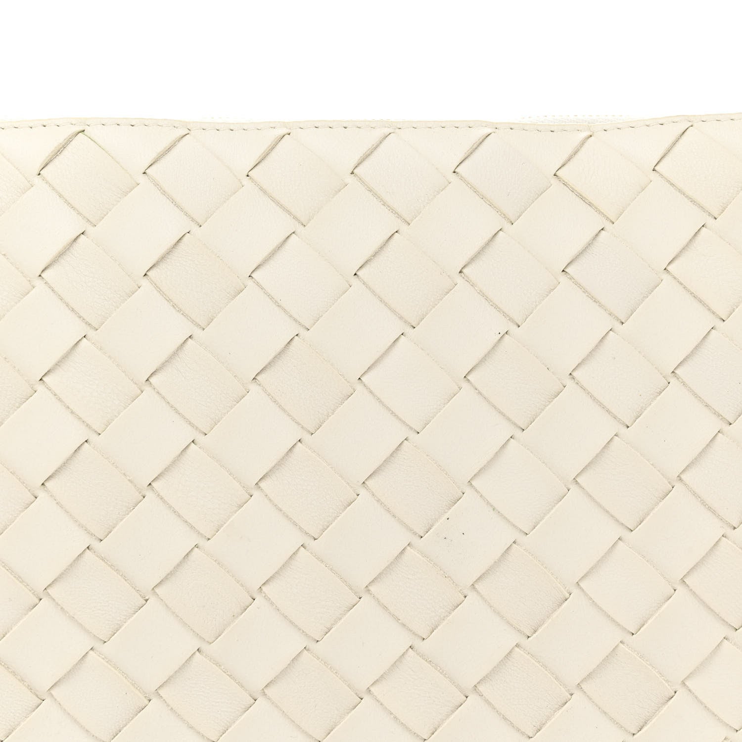 Bottega Veneta Nappa Intrecciato Medium Turn Pouch White 7 of 11