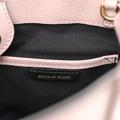 Burberry Grainy Calfskin House Check Small Banner Tote Pale Orchid 7 of 10