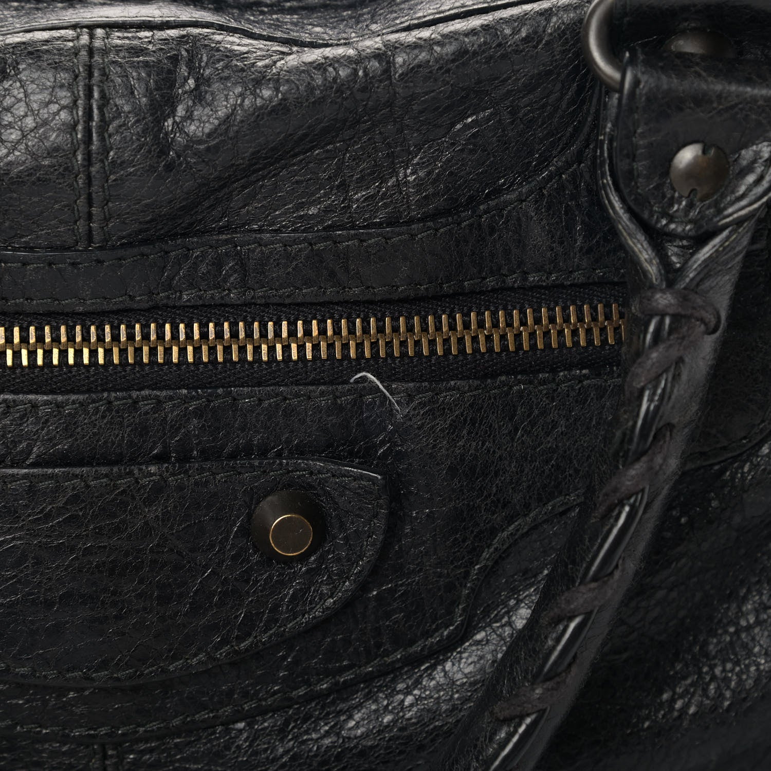 Balenciaga Agneau Classic Hardware Part Time Black 12 of 13
