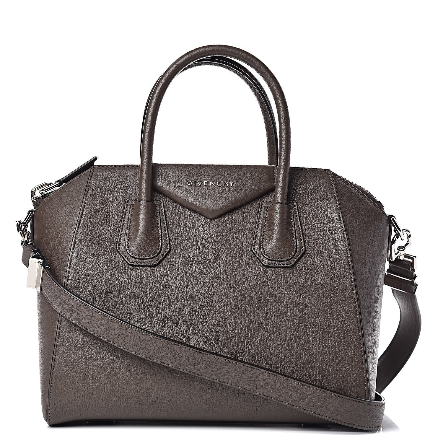Givenchy Sugar Goatskin Small Antigona Heather Grey 1 of 10