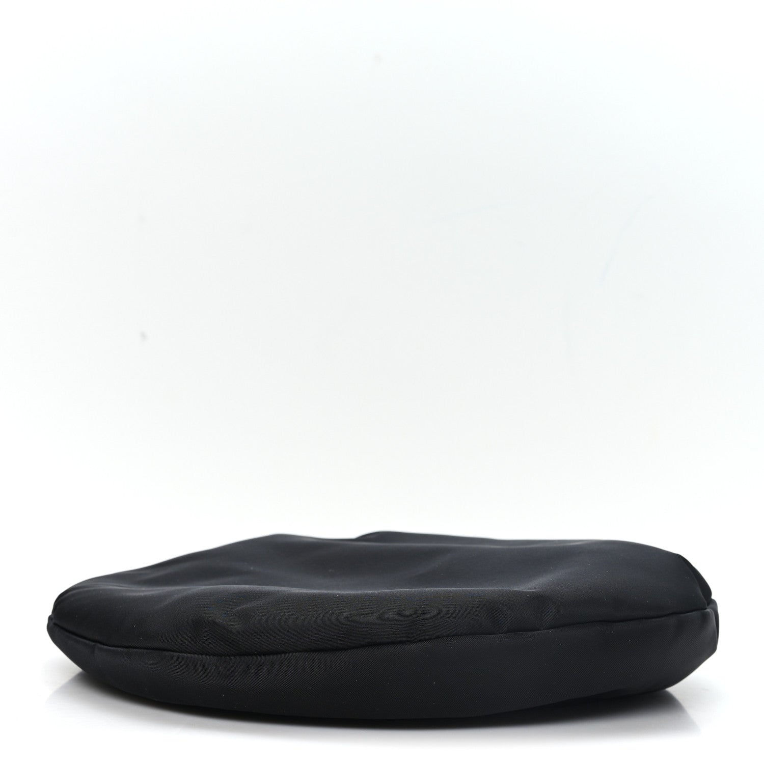 Prada Re-Nylon Metal Triangle Logo Beret L Black 5 of 8