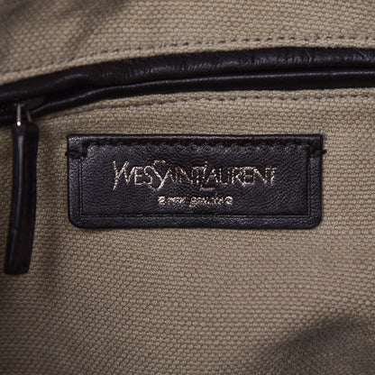 Saint Laurent Buffalo Shopping Tote Grey 6 of 7