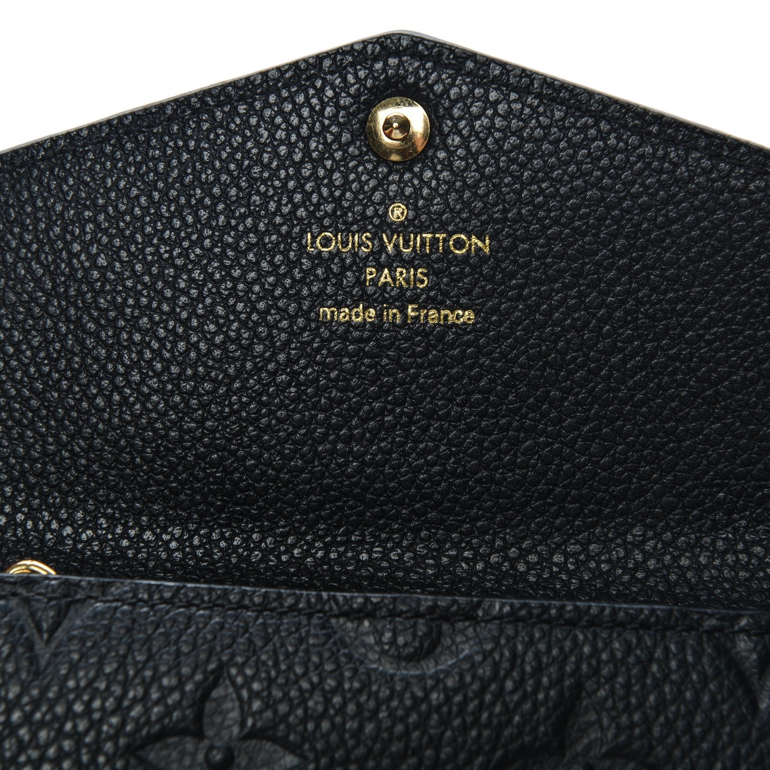 Louis Vuitton Empreinte Key Pouch Black 6 of 6