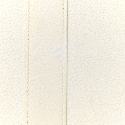 Hermes Togo Travel Birkin 55 White 12 of 12