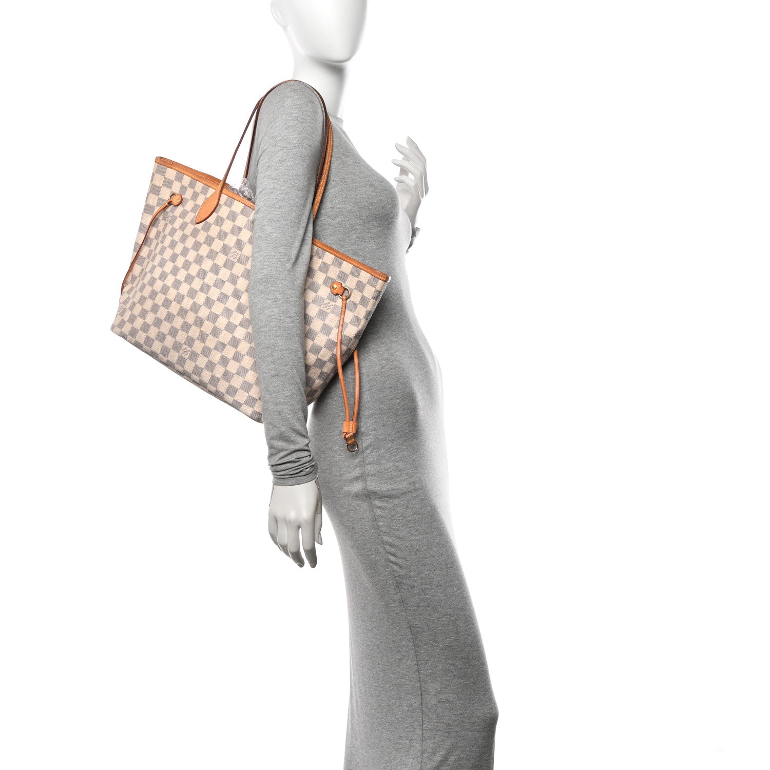 Louis Vuitton Damier Azur Neo Neverfull MM 2 of 10