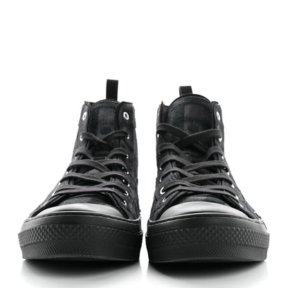Christian Dior Maxi Oblique Mens B23 High Top Sneakers 45 Black 3 of 10