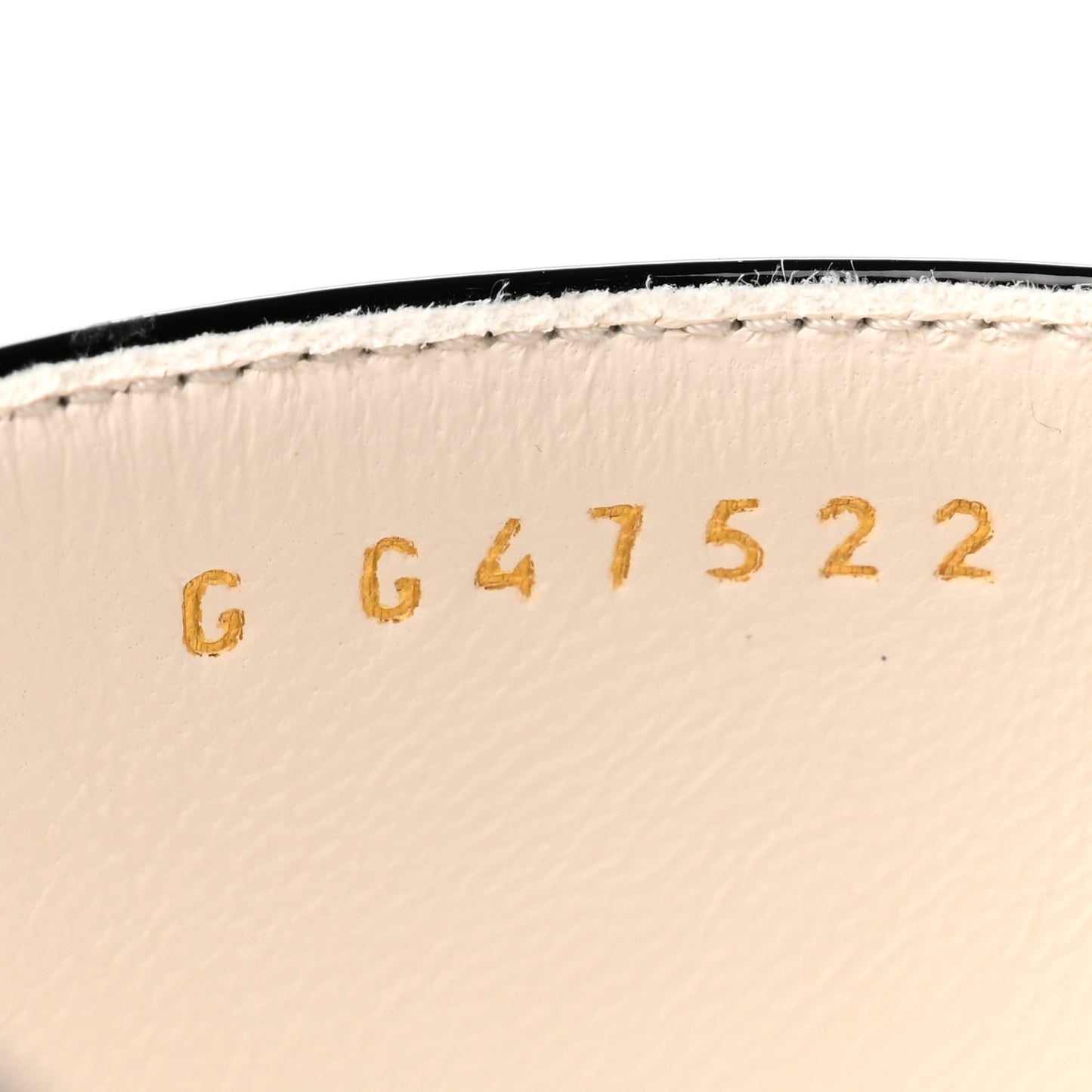 Lambskin Patent Calfskin CC Thong Sandals 39 White Black