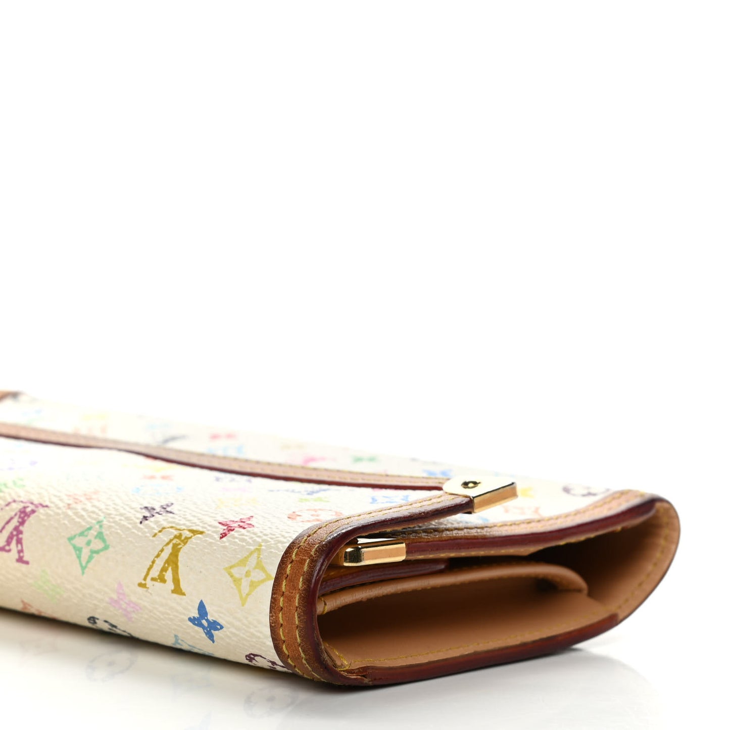 Monogram Multicolor Porte Tresor International Wallet White
