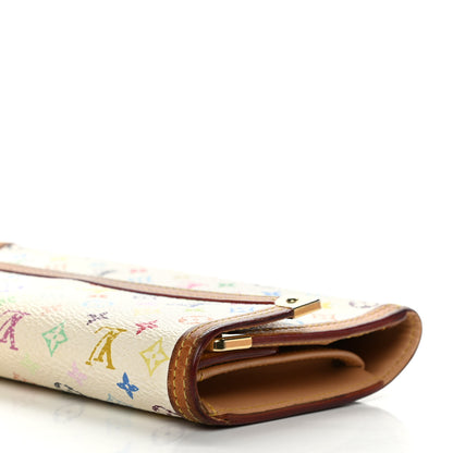 Louis Vuitton Monogram Multicolor Porte Tresor International Wallet White 12 of 19