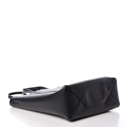 Celine Grained Calfskin Small Vertical Cabas Black 4 of 10