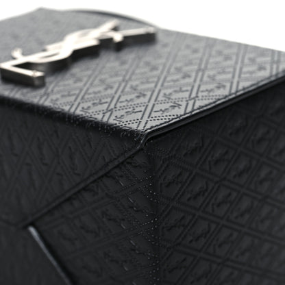 Saint Laurent Calfskin Monogram Take Away Box Black 9 of 11