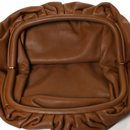 Bottega Veneta Smooth Butter Calf The Pouch Oversized Clutch Cammello 4 of 11