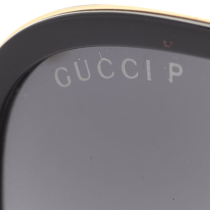 Gucci Aviator Sunglasses GG0062S Black Gold 7 of 7