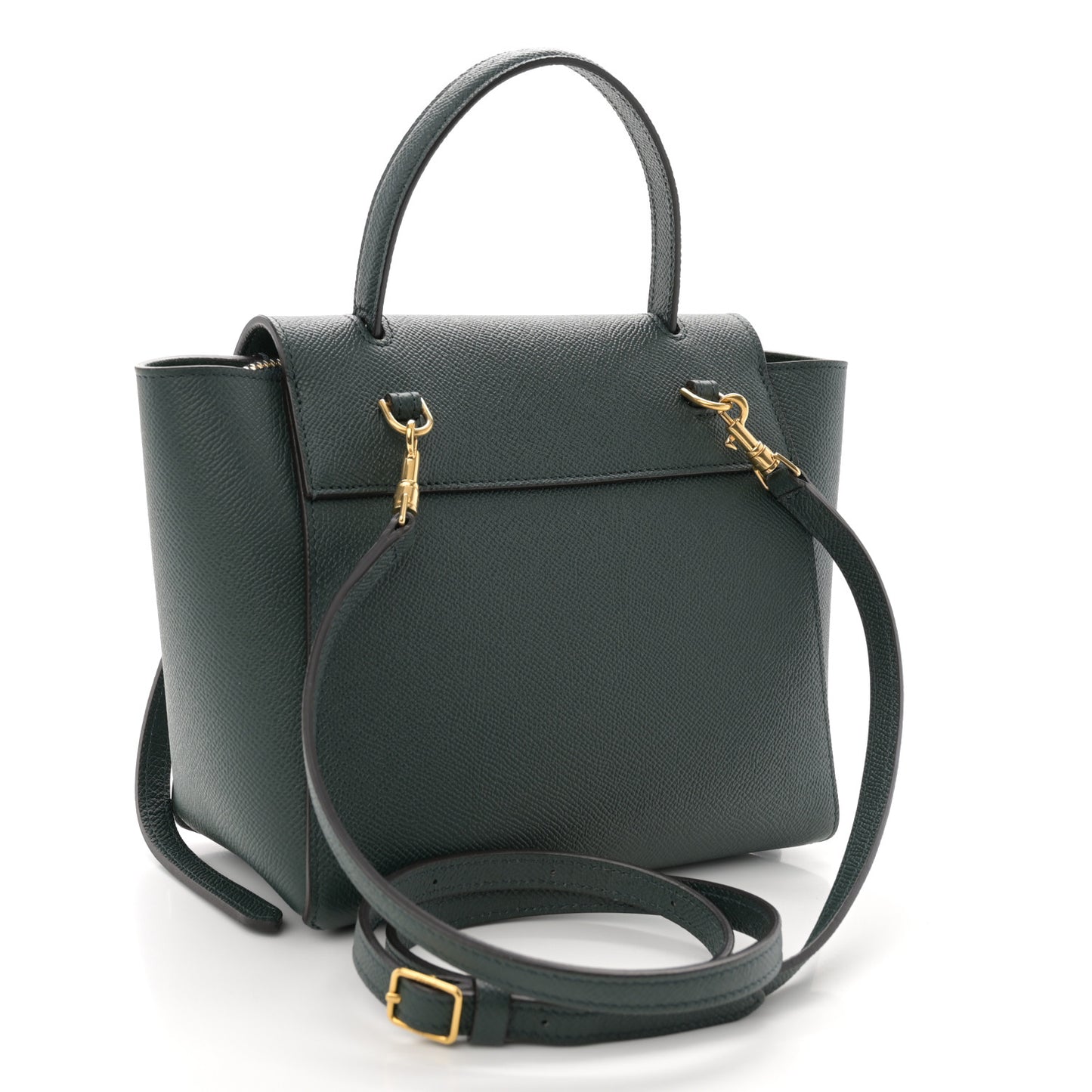 Grained Calfskin Nano Belt Bag Amazone