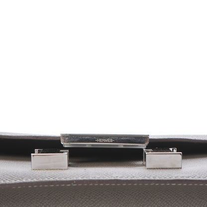 Hermes Epsom Horseshoe Constance 24 Etain Black 8 of 22