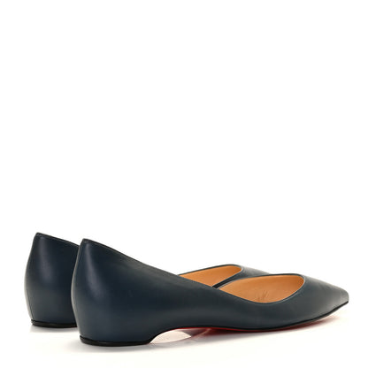 Christian Louboutin Nappa Iriza Flats 41 Denim 3 of 11