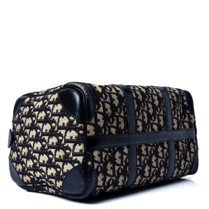 Christian Dior Monogram Boston Navy Blue 3 of 4