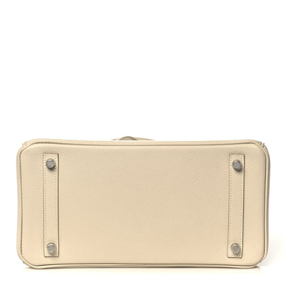 Hermes Epsom Birkin 30 Craie 6 of 35