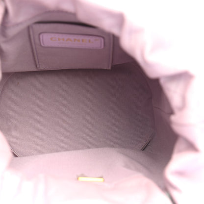 Chanel Iridescent Caviar Quilted My Perfect CC Bucket Drawstring Bag Pink 5 of 11