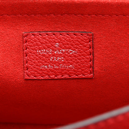Louis Vuitton Soft Calfskin Mylockme Chain Bag BB Rubis 6 of 9