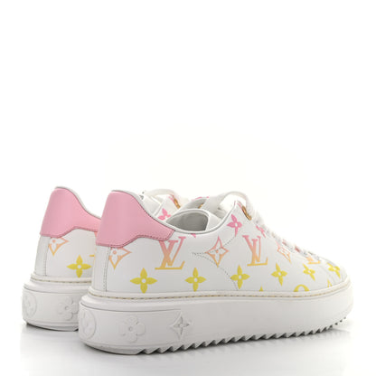 Louis Vuitton Monogram By The Pool Time Out Sneakers 38 Rose 4 of 12