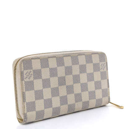 Louis Vuitton Damier Azur Zippy Wallet 2 of 11