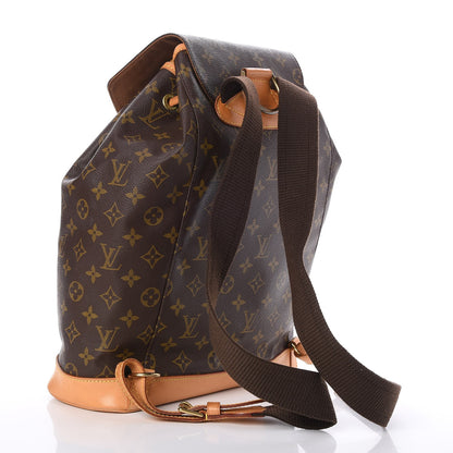 Louis Vuitton Monogram Montsouris GM Backpack 3 of 10