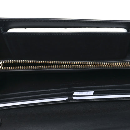 Alexander McQueen Calfskin Studded Skull Wallet on Chain Black 4 of 10