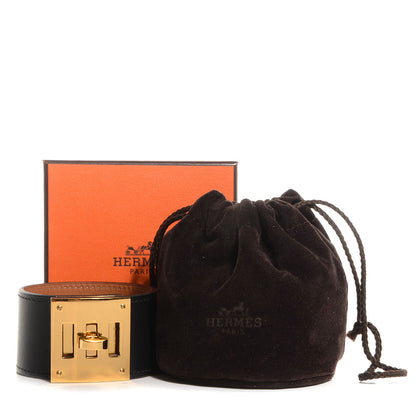 Hermes Chamonix Kelly Dog Bracelet Black 8 of 8