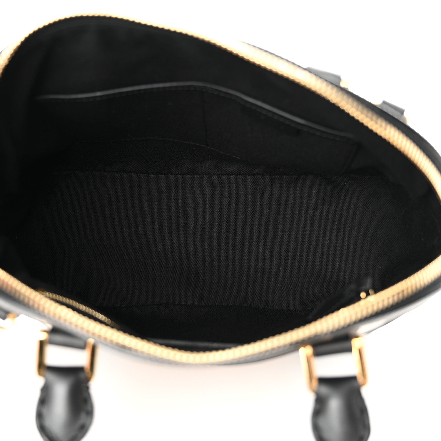 Burberry Bridle Calfskin House Check Small Orchard Bowling Bag Black 5 of 19