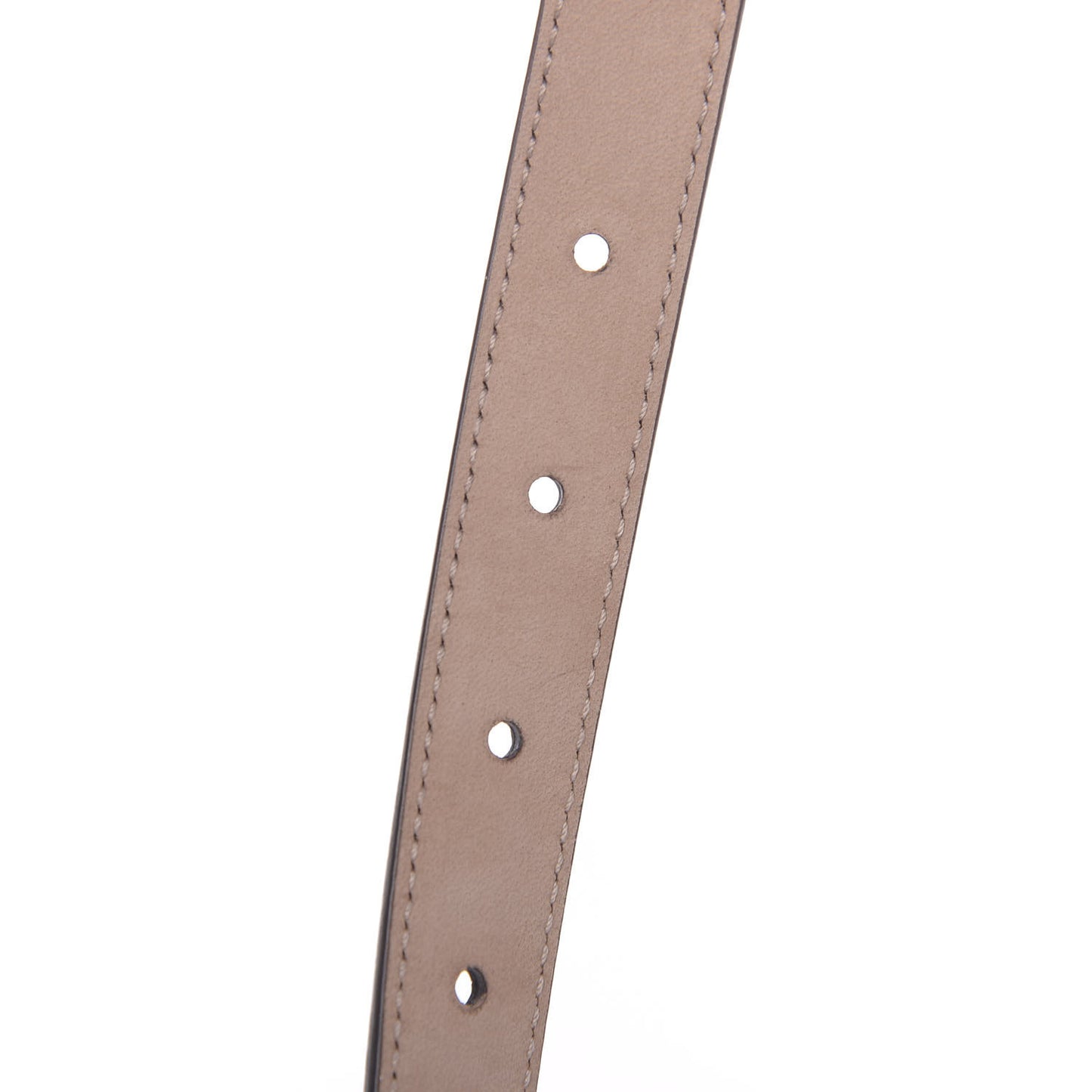 Metallic Calfskin Crystal Interlocking G Belt 95 38 Sasso