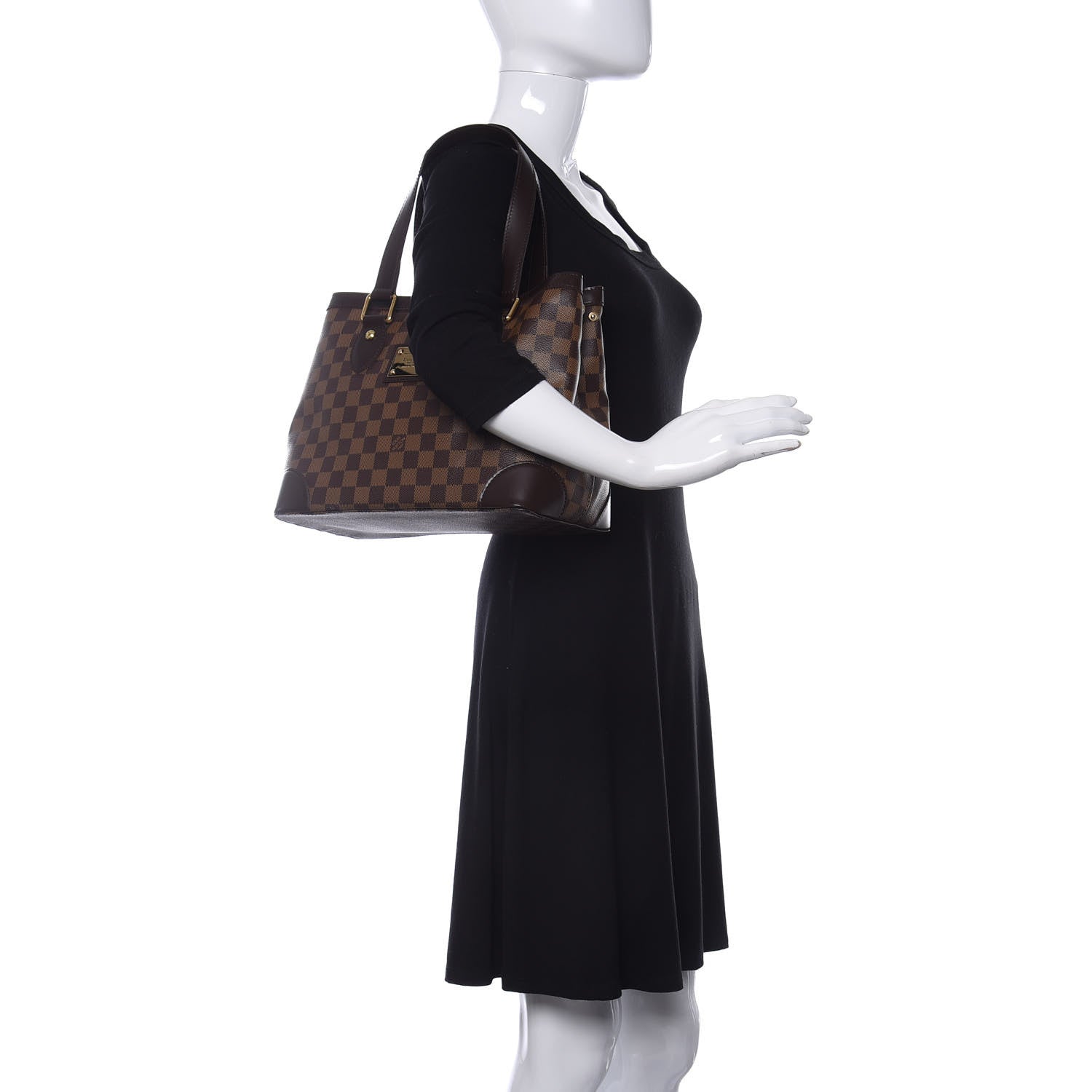 Louis Vuitton Damier Ebene Hampstead PM 2 of 9