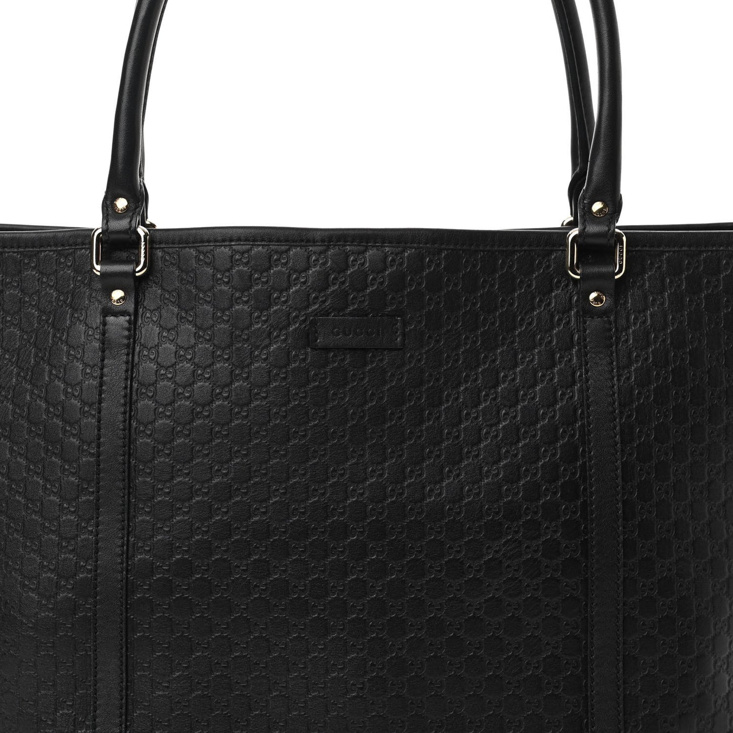Microguccissima Medium Joy Tote Black