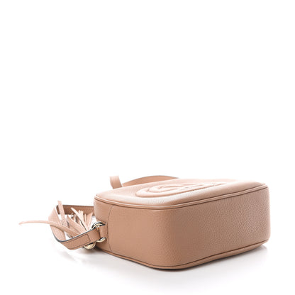 Gucci Pebbled Calfskin Small Soho Disco Bag Camelia 3 of 8