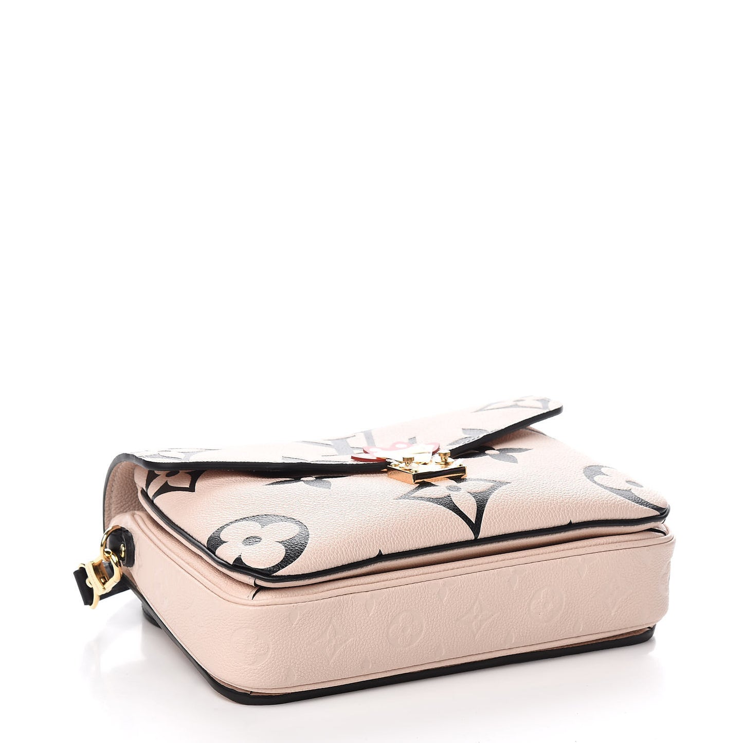 Empreinte Monogram Giant Crafty Pochette Metis Creme Black