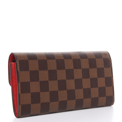 Louis Vuitton Damier Ebene Emilie Wallet 3 of 7