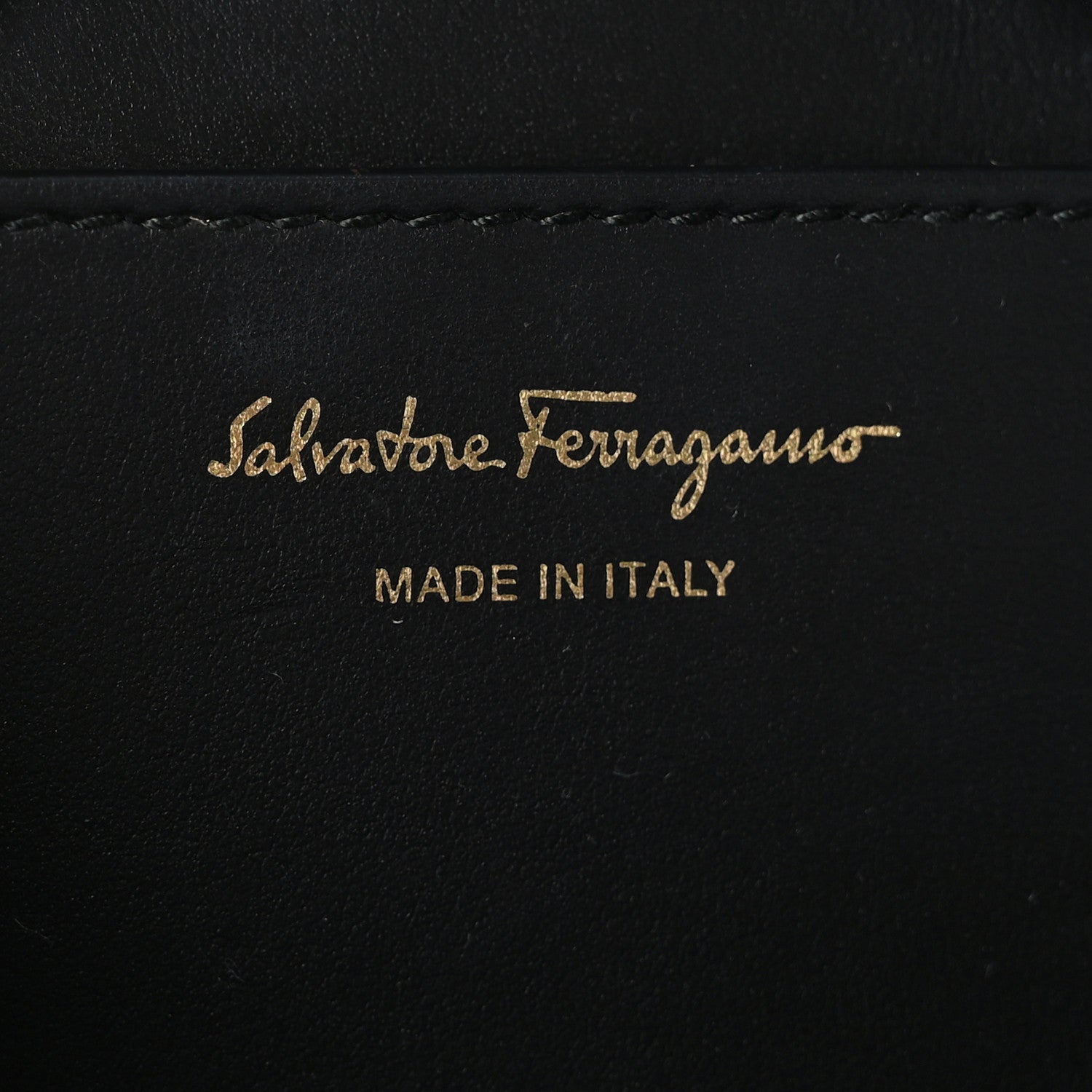 Salvatore Ferragamo Canvas Calfskin Gancini Camera Bag Black Beige 6 of 8