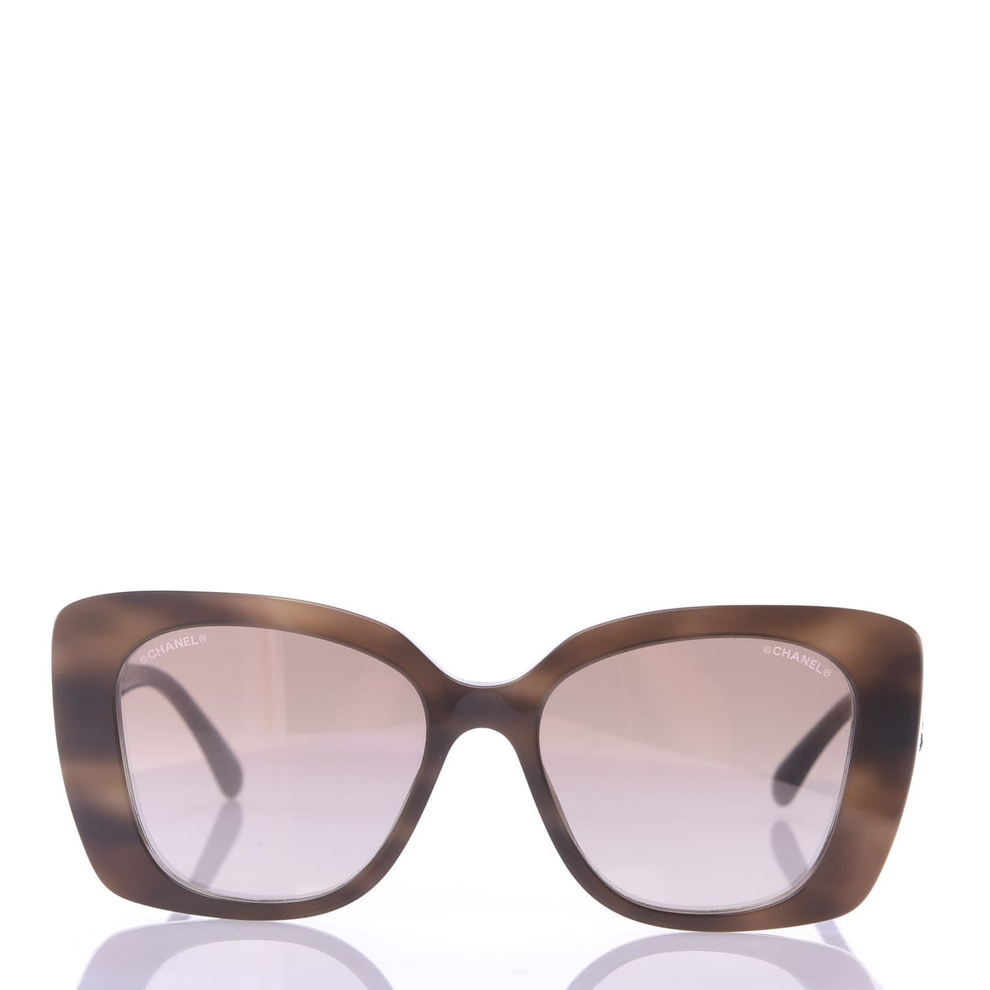 Acetate Strass Square Sunglasses 5422 Tortoise