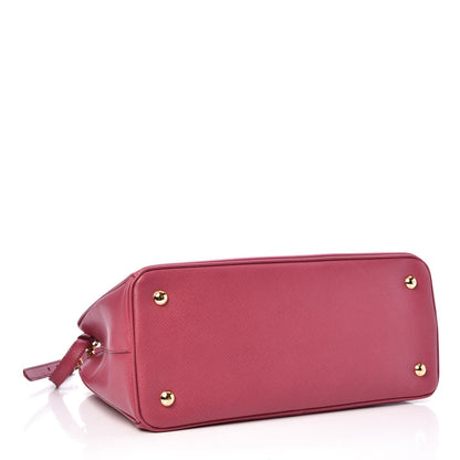 Prada Saffiano Lux Medium Tote Peonia 5 of 9