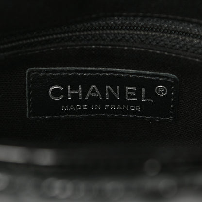 Chanel Patent Net Large La Madrague Tote Black 6 of 10