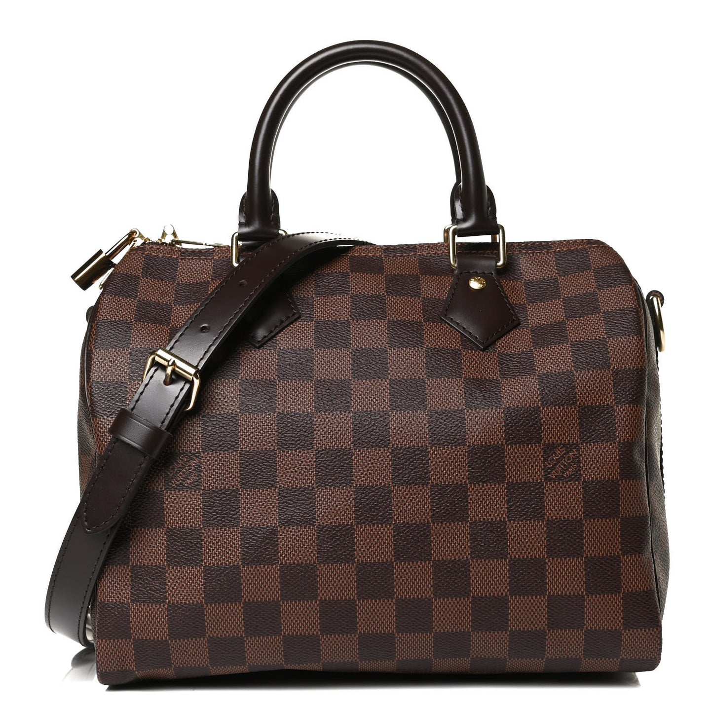 Damier Ebene Speedy Bandouliere 25