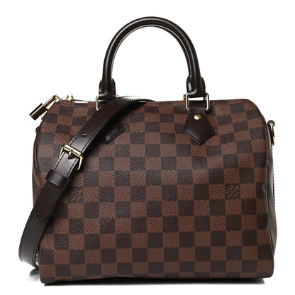Louis Vuitton Damier Ebene Speedy Bandouliere 25 1 of 12