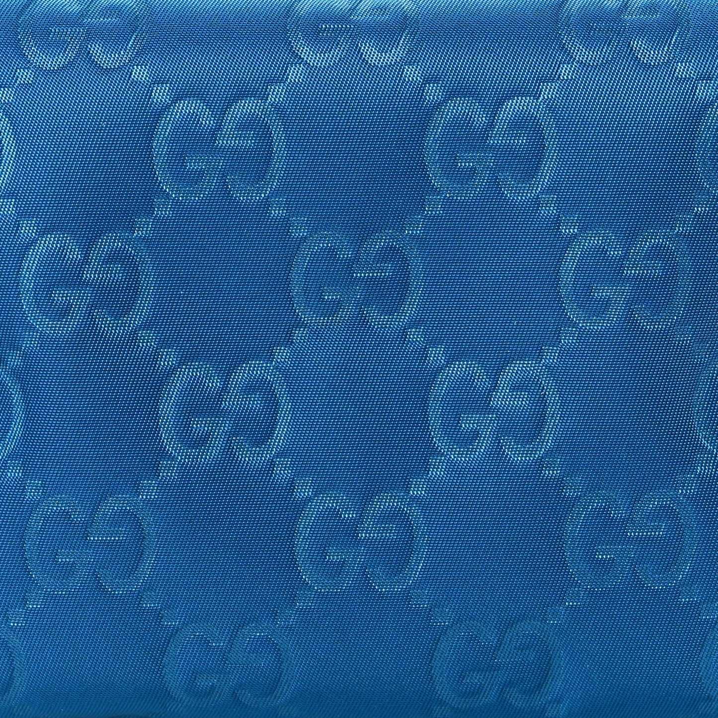Nylon Monogram Small Cosmetic Case Blue
