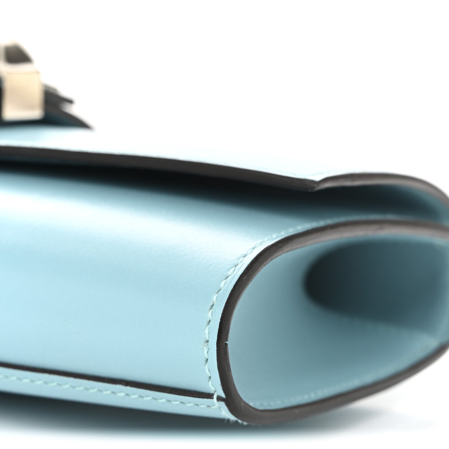 Tadelakt Medor 23 Clutch Bleu Atoll
