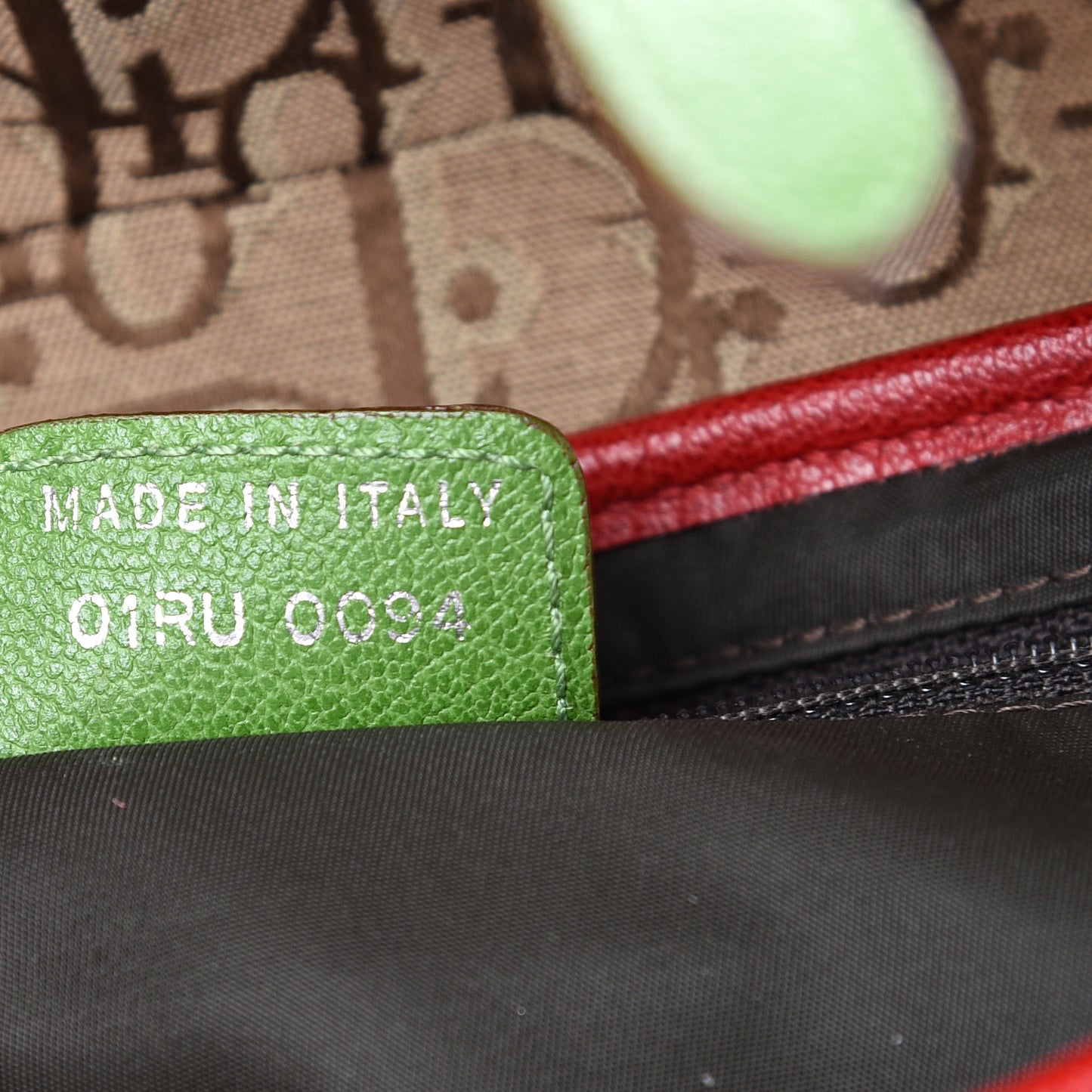 Monogram Rasta Saddle Bag Beige