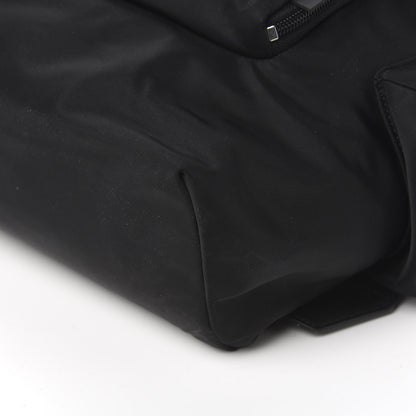 Burberry Nylon Calfskin Logo Detail Backpack Black 7 of 9