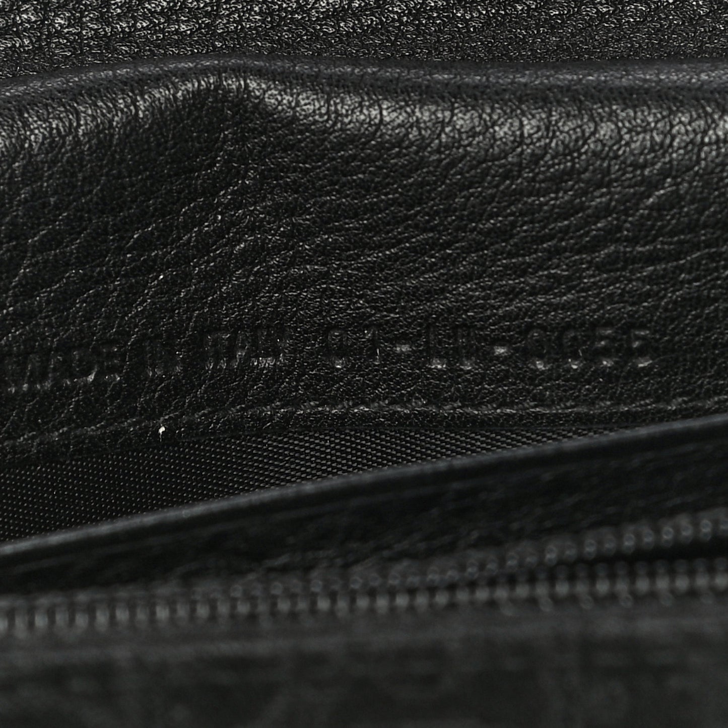 Monogram Flap Wallet Black