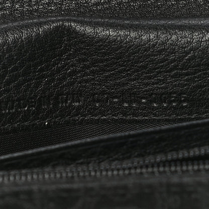 Christian Dior Monogram Flap Wallet Black 7 of 17
